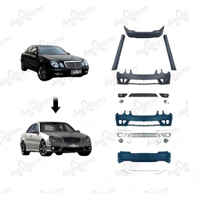 ชุดแต่งตัวถังรถยนต์พลาสติกสำหรับ Mercedes Benz E Class <span class=keywords><strong>W211</strong></span> ปี 2004-2008 อัพเกรดเป็นสไตล์ AMG |   การแข่งขันระดับสูง | |   การปรับโฉม |   OEM - Product Image 4