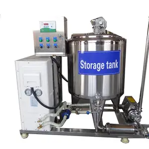 Stainless Steel Milk Cooling Tank Refrigerated Milk Cooling Storage Tank Fresh Milk Cooling Tank