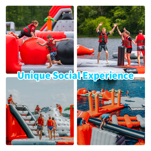 สวนน้ำเป่าลมลอยน้ำ โรงงานกวางโจว, สวนน้ำเป่าลมลอยน้ำ, สวนน้ำ - Product Image 5