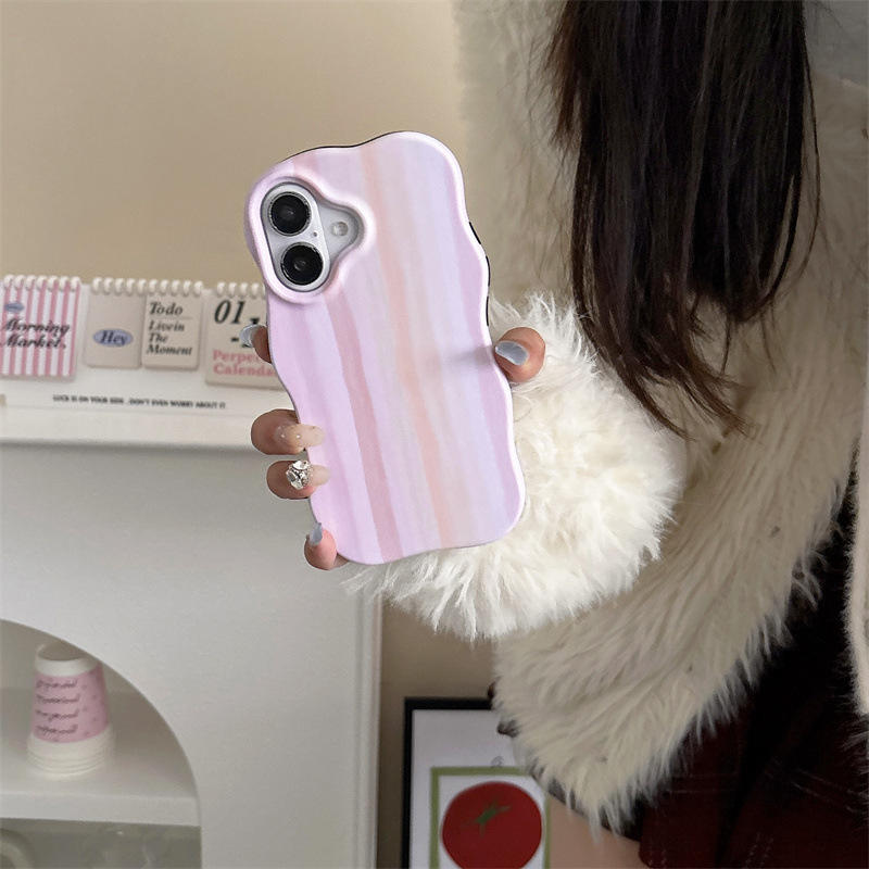 ลายทางแนวตั้งไล่สีชมพู