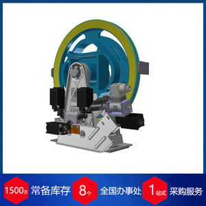 Freno de Cuerda Bode SB 200 EU BD 496, Freno de Disco para Ascensores de 6 a 8 Barras - Product Image 2