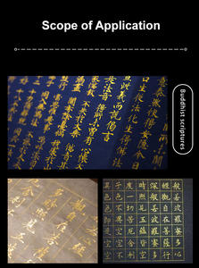 Pigmen Serbuk Emas Asli 24k untuk Kitab Suci Buddha, Thangka, Kuil, Kerajinan Keramik Berlapis Emas - Product Image 4