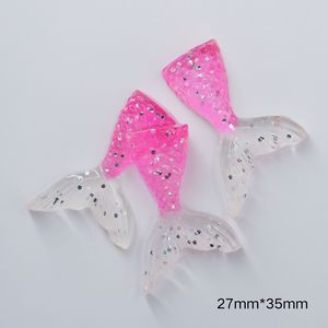 Trong Suốt Sequins Thân Thiện Với Môi Tự Làm Kem Keo Nhựa Khuôn Phụ Kiện Mô Phỏng Đuôi Cá Nàng Tiên Cá Điện Thoại Di Động Trường Hợp - Product Image 5