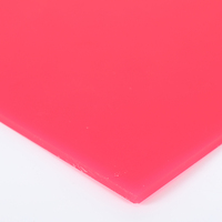 Feuille acrylique transparente de qualité supérieure pour la signalisation à haute visibilité et les protections de machines avec transparence cristalline