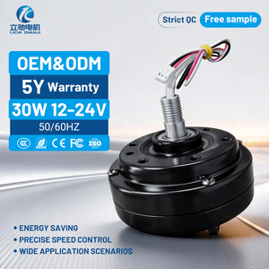 3-Phase Brushless 12V 24VBLDC Motor with 5 Years Lifespan Permanent Magnet Construction for Smart Ceiling Fan with Remote