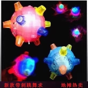 Pelota saltarina luminosa de plástico, colorida y brillante, juguete para niños de 2 a 4 años, unisex, para jugar en la calle - Product Image 5