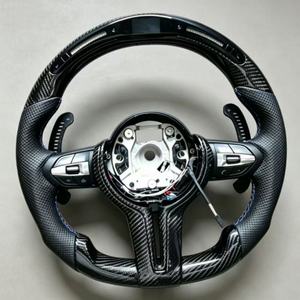 Volant sport LED personnalisé en cuir et fibre <span class=keywords><strong>de</strong></span> carbone pour F20/F30/F10/F15/F06/F12/F90 M3/M5 E92/E70/E90/E91 - Accessoires - Product Image 4