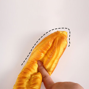Jouet à pétrir en PU Jincan, modèle de churro, à rebond lent, pour soulager le stress, cadeau pour garçons et filles - Product Image 6