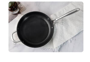 Poêles à frire LECOS en gros pour muffins et crêpes, en acier inoxydable antiadhésif, compatibles induction, avec poignées anti-chaleur, en vrac - Product Image 5