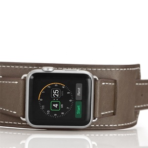 Vera pelle Sport Smart <span class=keywords><strong>Watch</strong></span> accessori da polso serie 9 donne di lusso cinturini per orologio <span class=keywords><strong>apple</strong></span> <span class=keywords><strong>Watch</strong></span> Utra <span class=keywords><strong>49mm</strong></span> - Product Image 2