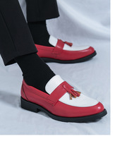 Mocassins à pampilles pour hommes en cuir PU de luxe, confortables et élégants, design décontracté, légers, tailles 38-46, best-sellers