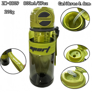 Grande capacité double boisson tasse en plastique poignée d'été nouvelle <span class=keywords><strong>bouteille</strong></span> d'eau Portable de sport de cyclisme en plein air pour les visites d'été pour - Product Image 4