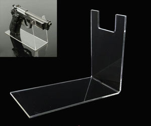 Support d'affichage pour armes à feu en acrylique transparent, support pour jouets d'armes à feu, support pour armes à feu, support d'affichage pour modèles d'armes à feu, support pour armes à feu - Product Image 5