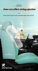 Housses de Siège <span class=keywords><strong>Auto</strong></span> Jeep de Luxe Designer, Protection Universelle, Accessoires Intérieurs Automobile en Cuir PVC, Sécurité, Noir Girly - Product Image 4