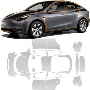 Auto-guérison Transparent/Mat/Brillant noir prédé<span class=keywords><strong>coupé</strong></span> coupe coupe TPU ppf peinture film de protection clair pour <span class=keywords><strong>Tesla</strong></span> modèle 3 /Y/S - Product Image 1