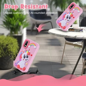 Childrens Touchscreen Camera Phone Pink Unicorn Design 2.8 Inch HD Front Rear Camera Educational Toy For Kids - Product Image 2