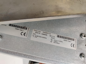 Convertisseur de fréquence EATON SVX9000 30HP, 480V N1 E/BR Chop Alfa <span class=keywords><strong>Pnl</strong></span> modèle SVX050A1-4A1N1 PX0087411N 50A 25kW authentique d'origine VFD - Product Image 3