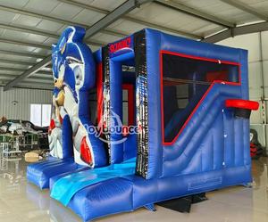 Yüksek Kaliteli Ticari Şişme Oyun Parkı Kaydıraklı Şişme Oyun Evi - Product Image 4