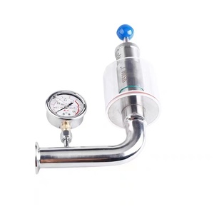 WZ Sanitary <span class=keywords><strong>SS</strong></span> 304 316l sicurezza <span class=keywords><strong>L</strong></span> tipo valvola di scarico rilascio di sfiato di controllo di sicurezza della pressione per serbatoio di fermentazione della birra - Product Image 1