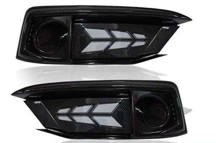 Carbon fiber pattern