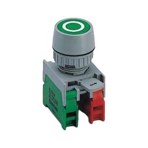 สีแดงสีเขียวสีเหลืองสีฟ้าสีดำสีขาว PFL30-1OC ปุ่มกดสวิทช์ปุ่มเปิดปิดพร้อมไฟ - Product Image 5