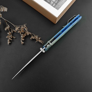 Couteau de poche de survie pour le camping et les situations d'urgence Bugout 535 S30V Blade G10 Handle - Outil EDC portable - Product Image 4