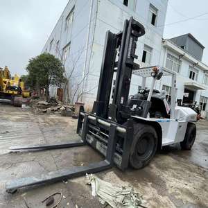 יפן טובה וזולה 10 טון tcm מלגזה d100 דיזל בשימוש toyote/tcm/komats מלגזה 10t - Product Image 2