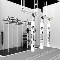 Support mural en acier pour sac de frappe, support de frappe lourd, supports de boxe, équipement de fitness durable