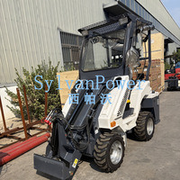 SylvanPower Mini Skid Steering Loader Mesin Pemindah Tanah Alat Pengangkut Pembersih Salju Diesel Skid Steer Loader Dijual