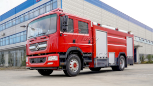 Camion de pompiers Dongfeng 4x2 8m³ de fabrication chinoise, haute performance, capacité 2000 gallons - Product Image 4
