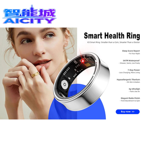 AICITY K3 Smart Ring : Analyse IA avancée, suivi des phases <span class=keywords><strong>de</strong></span> sommeil, découverte du chronotype, exercices <span class=keywords><strong>de</strong></span> méditation, <span class=keywords><strong>contrôle</strong></span> via application mobile - Product Image 5