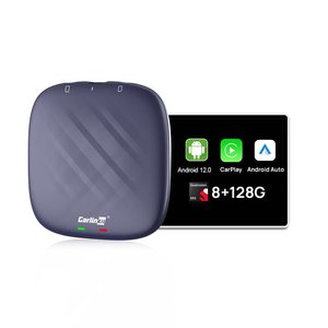 กล่อง Carlinkit 8G+<span class=keywords><strong>128GB</strong></span> รุ่นปี 2023 รองรับ Carplay AI Box ระบบ Android <span class=keywords><strong>12</strong></span> แบบไร้สาย ดองเกิล USB วิทยุ Android Auto แบบพกพา A6 รองรับ Carplay ทุกรุ่น - Product Image 1