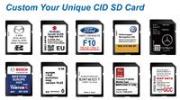 Kartu Memori CID GPS Sd Berkualitas Tinggi 64GB 32GB 16GB Modifikasi CID TransFlash Navigasi Kecepatan Tinggi Disesuaikan untuk GPS Mobil