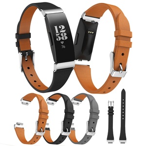 <span class=keywords><strong>Bracelet</strong></span> de remplacement pour <span class=keywords><strong>bracelet</strong></span> à boucle en métal argenté pour <span class=keywords><strong>bracelet</strong></span> de montre en cuir de mode <span class=keywords><strong>Fitbit</strong></span> <span class=keywords><strong>Inspire</strong></span>/<span class=keywords><strong>Inspire</strong></span> <span class=keywords><strong>HR</strong></span>/ACE2 - Product Image 1