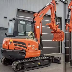 จัดส่งฟรี รถขุดขนาดเล็ก Kubota U40 U50 เครื่องยนต์แท้ มือสองสำหรับงานสวน รถขุดขนาดเล็ก 1/2/4/5 ตัน - Product Image 1