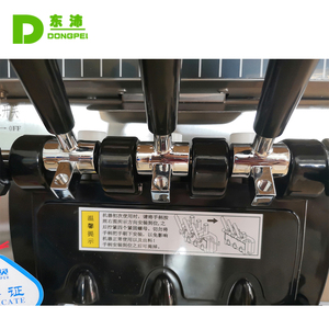 Machine à glace molle verticale commerciale trois couleurs, modèle identique à celui de <span class=keywords><strong>KFC</strong></span> et McDonald's pendant Noël - Product Image 5