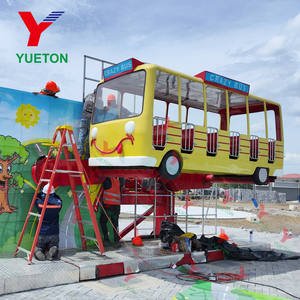 Manèges d'attractions chinois bon marché, manèges pour enfants, manège Crazy Bus à vendre - Product Image 4