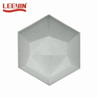 Panneau acoustique 3d en Polyester pour bricolage, panneaux en feutre PET, panneau sonore mural, DIY, prix d'usine
