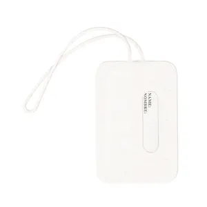 Etichetta per bagagli in bambù, merchandising sostenibile - Product Image 2