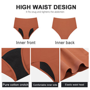 Ropa Interior <span class=keywords><strong>Menstrual</strong></span> para Mujer al por Mayor con Marca Privada, 4 Capas de Alta Absorbencia, Ultra Suave y a Prueba de Fugas - Product Image 2