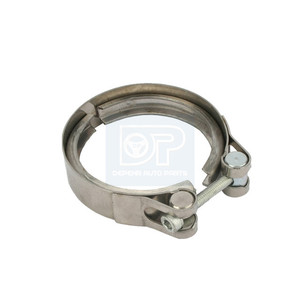 Penjepit pipa knalpot, 1392944 1371085 1439822 Depehr tugas berat Eropa 4 P G R T Series truk 77MM - Product Image 6
