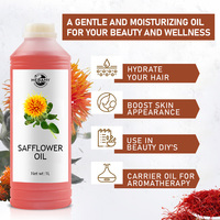 Kustom Logo 100% murni Oganic minyak biji Safflower tanaman Natrual minyak Safflower pijat aromaterapi multi-penggunaan minyak esensial