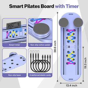 お腹の筋肉を鍛え、引き締め、自宅で。 7-in-1 オートリバウンド エコフレンドリー ユニセックス フィットネスボードで、体幹トレーニングを楽に - Product Image 3