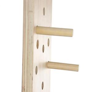 Tavola <span class=keywords><strong>in</strong></span> legno da Fitness per interni per arrampicata su roccia e allenamento accessori per pareti da arrampicata - Product Image 5