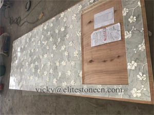 Chinesische Fabrik Lagerbestände Großhandelspreis Hochwertige 3D-Design Naturmarmor-Fliesenmosaik für Wand Boden Heimdekoration - Product Image 3