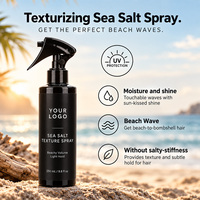 Spray Texturisant au Sel Marin pour Cheveux Effet Vagues de Plage Fixation Longue Durée 24H Sans Raideur Hydratation Brillance Hommes Marque Privée OEM