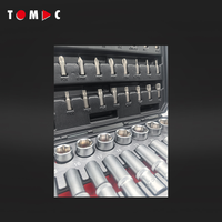 TOMAC 69 pièces. 3/8 "Dr. Ensembles d'outils de clé à douille Boîte personnalisée professionnelle Livraison depuis l'Europe