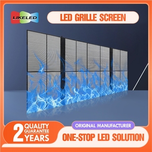 85% trong suốt ngoài trời IP65 không thấm nước đầy đủ màu sắc <span class=keywords><strong>LED</strong></span> hiển thị linh hoạt uốn cong pha lê Màn hình phim - Product Image 4