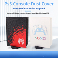 Funda protectora contra el polvo resistente al desgaste de tela de buceo con personalidad de patrón limitado de tema personalizado para Playstation 5 para consola de juegos PS5