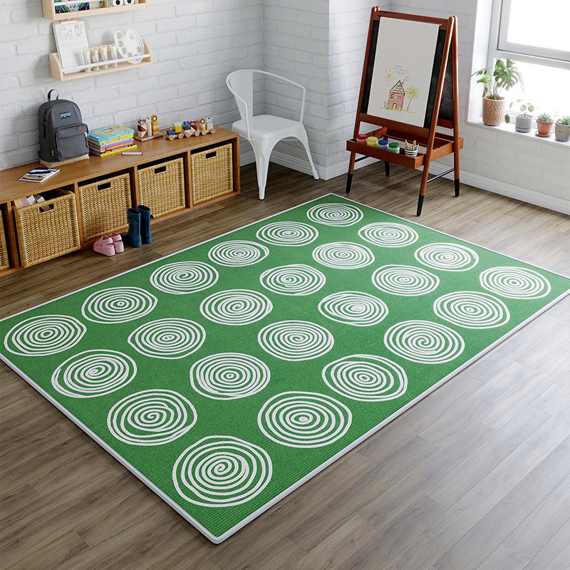 Cachemire extrafin - Vert bouclé multicolore